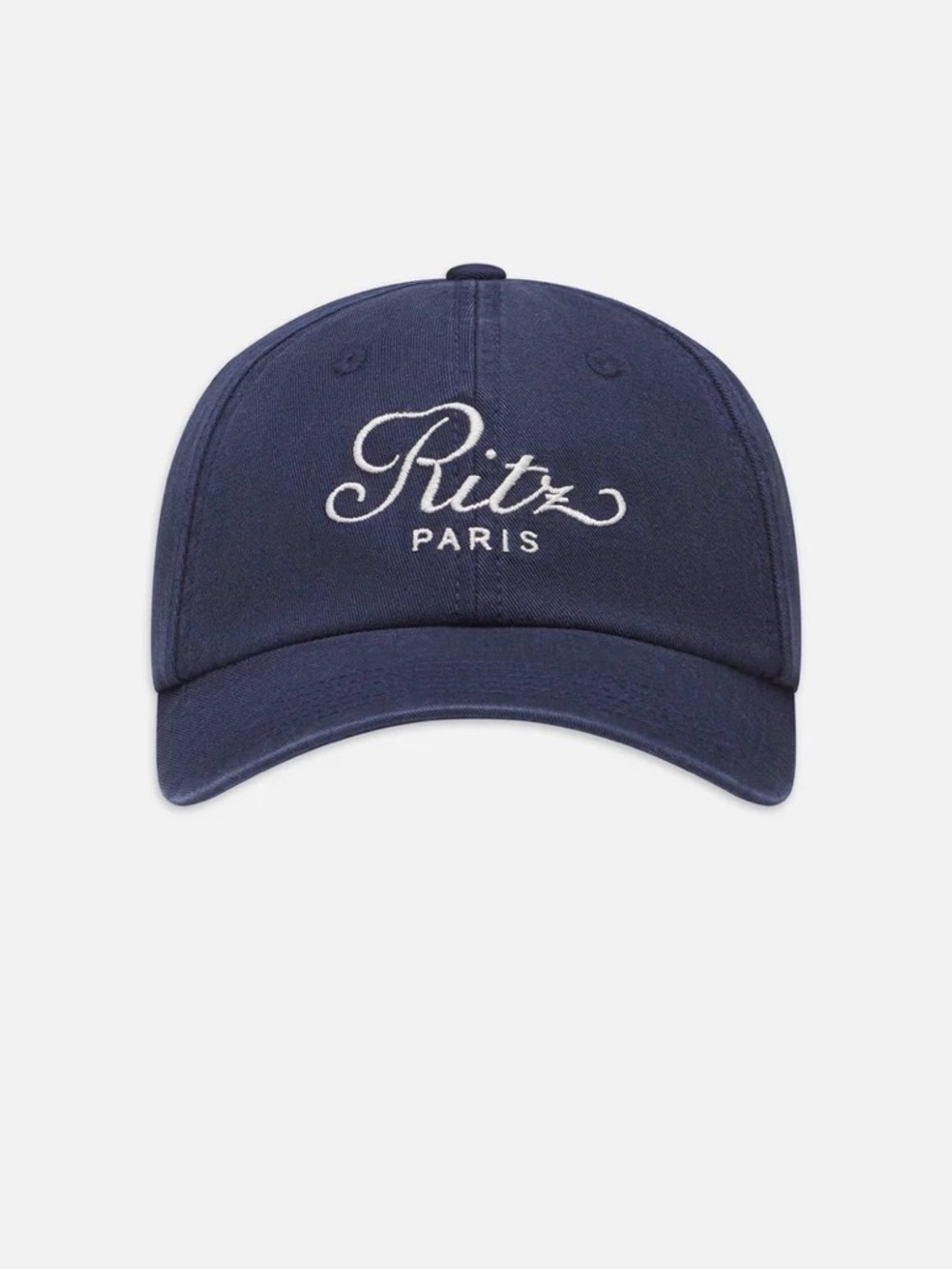Frame Denim Navy Ritz Paris Embroidered Cap